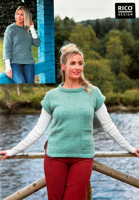 Knitting Pattern - Soft Alpaca Dk Smock & Tank - FREE (Only with purchase of yarn)