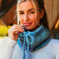 Knitting Pattern - Painted Power Aran Cowl With Pom Pom - FREE (Only with purchase of yarn)