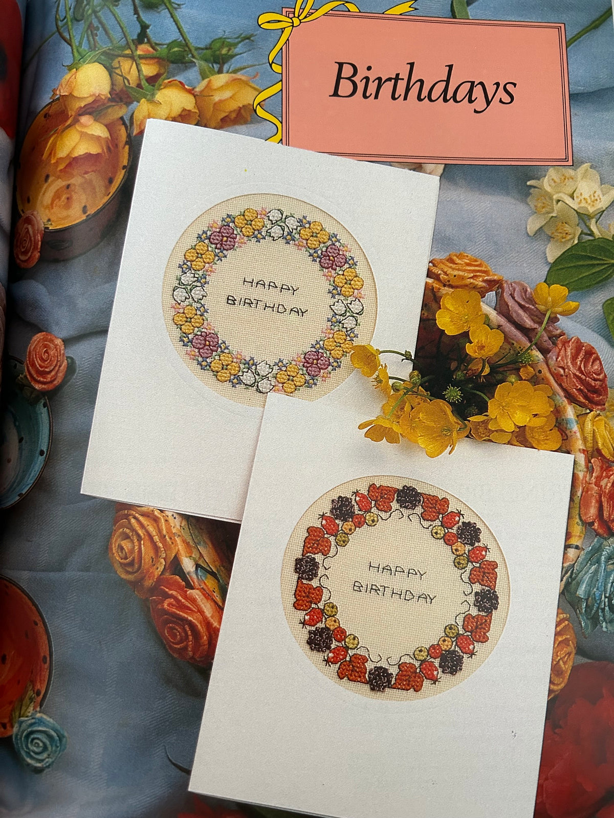 Cross Stitch Cards & Keepsakes by Jo Verso - Hardback - Pre-Loved