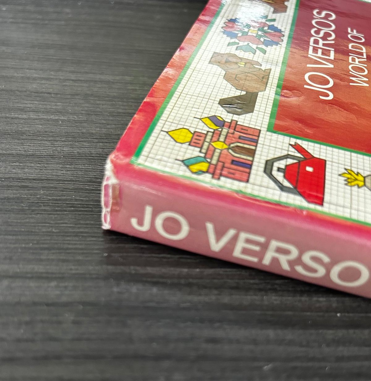 Jo Verso's World of Cross Stitch - Hardback - Pre-loved