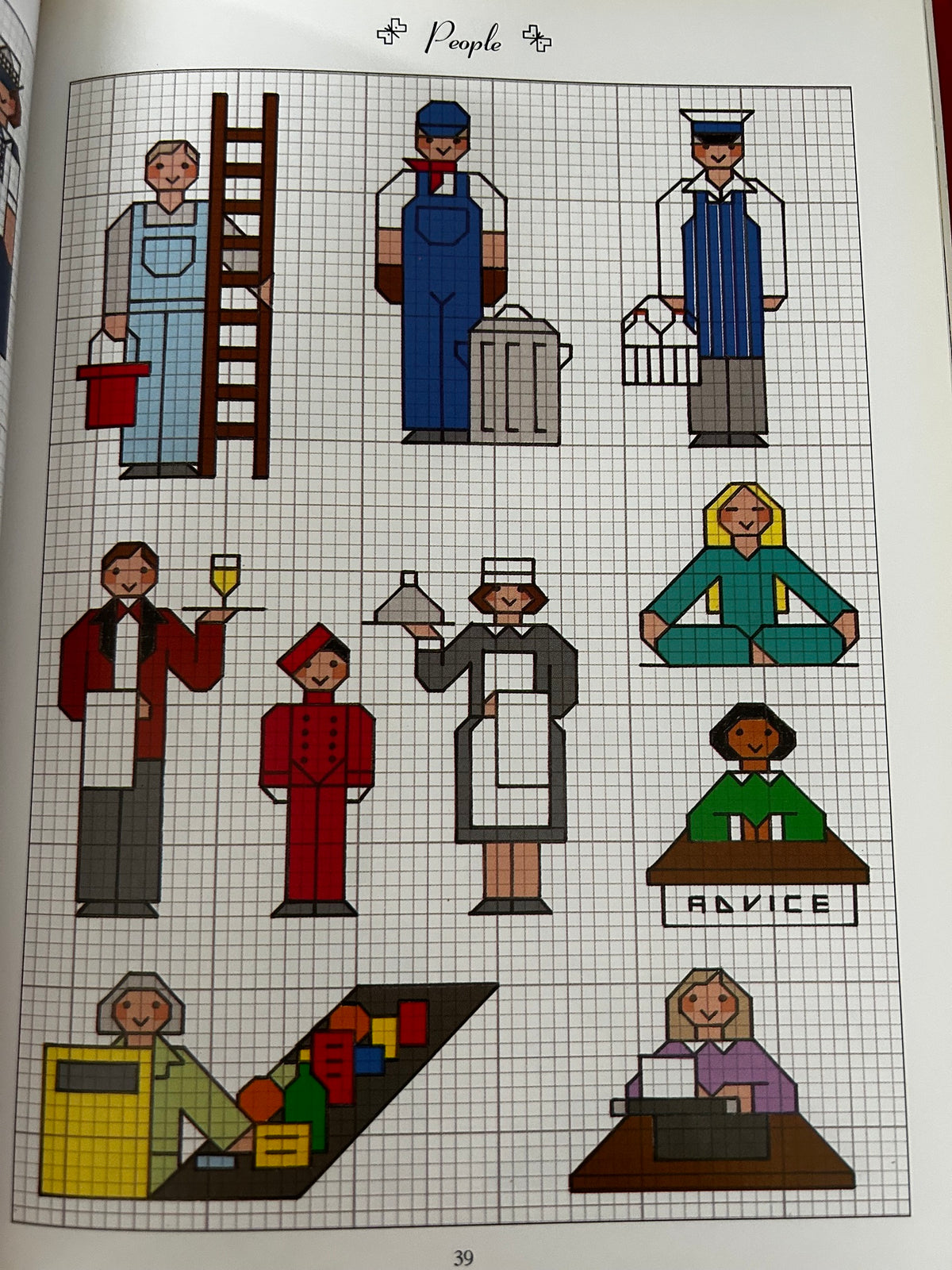 Jo Verso's World of Cross Stitch - Hardback - Pre-loved