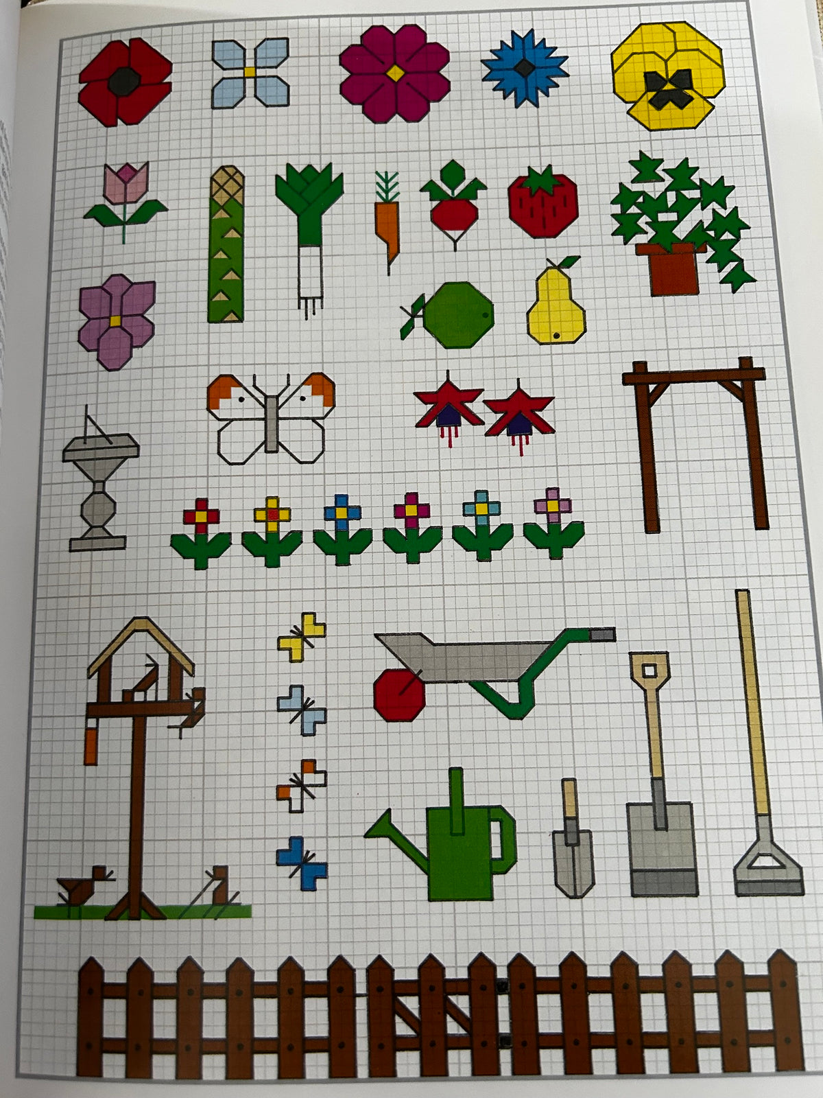 Picture It in Cross Stitch by Jo Verso - Hardback - Pre-Loved