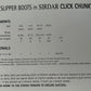 Knitting Pattern 9500 - Cabled Slipper Socks/Boots in Chunky