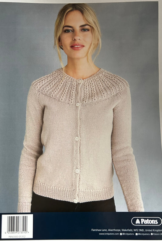 Knitting Pattern 5352 - Jumper & Cardigan in DK