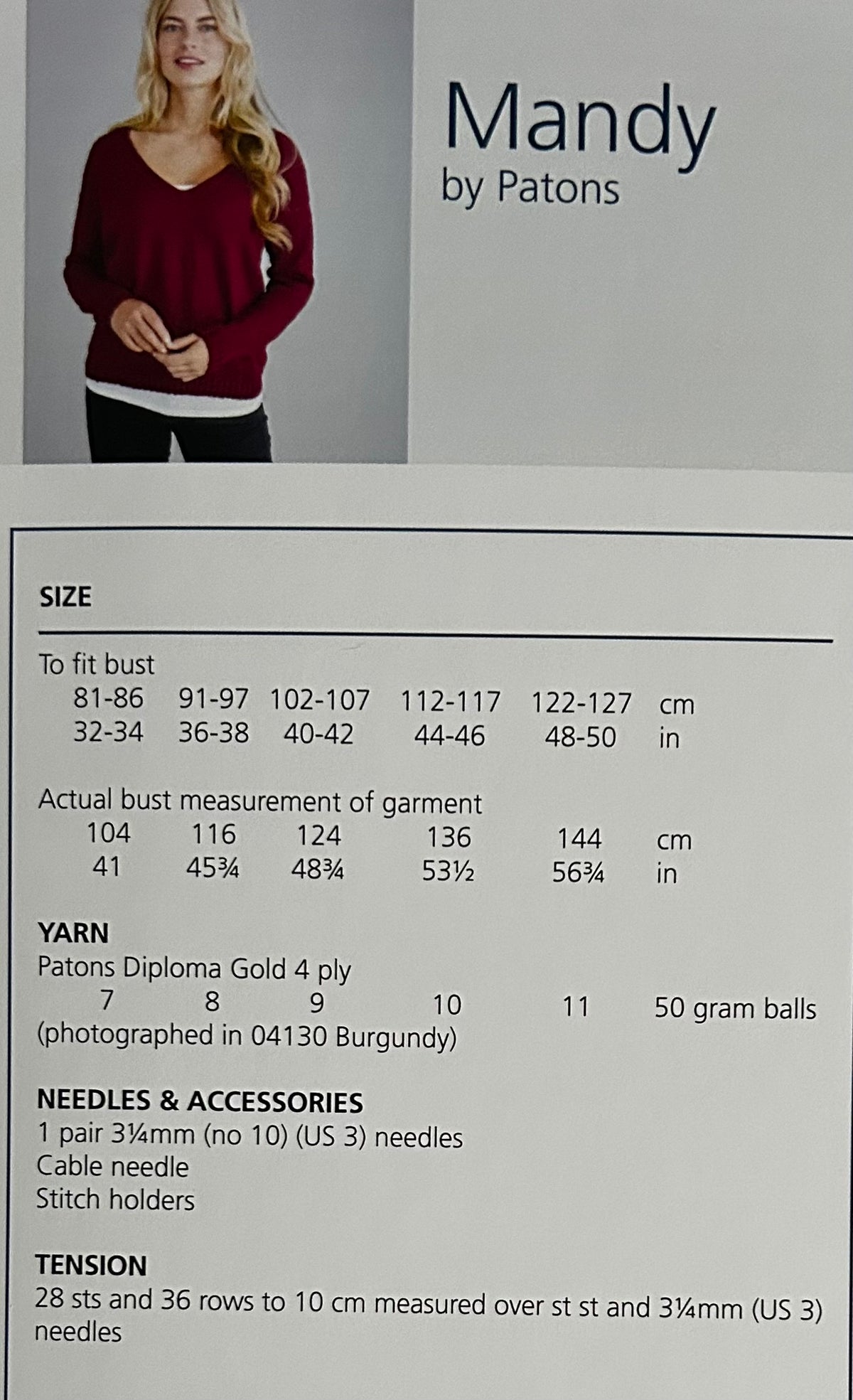 Knitting Pattern 5360 - Sweaters in 4 Ply - FREE PAPER PATTERN