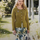 Knitting Pattern 9724 - Cardigan in Country Style 4 Ply