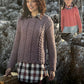 Knitting Pattern 9672 - Sweater in Super Chunky