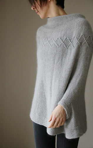 Easy Sweaters to Knit -   4 ply, DK & Aran