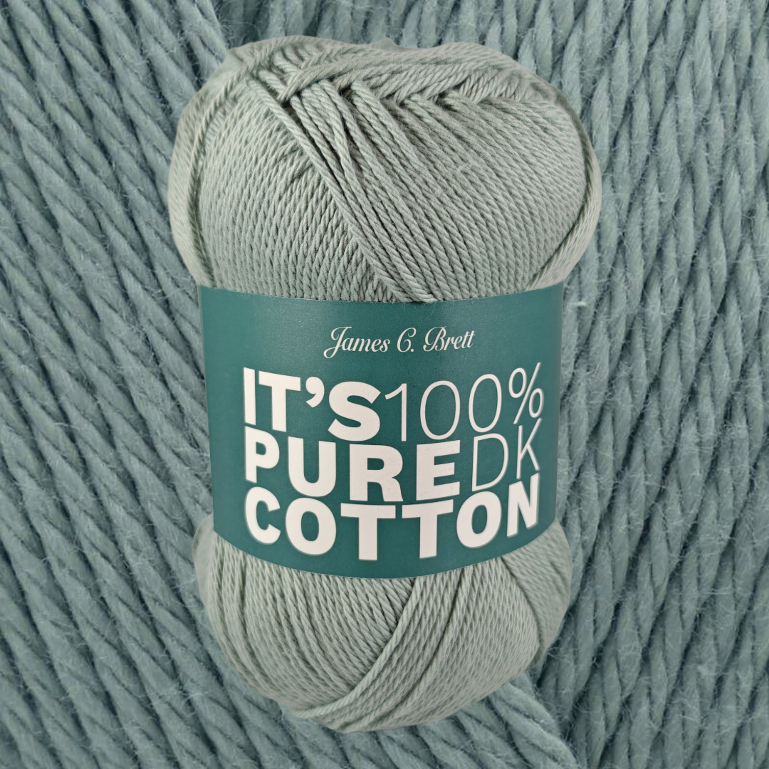 It's 100% Pure Cotton DK 100g - 6 Colours Available