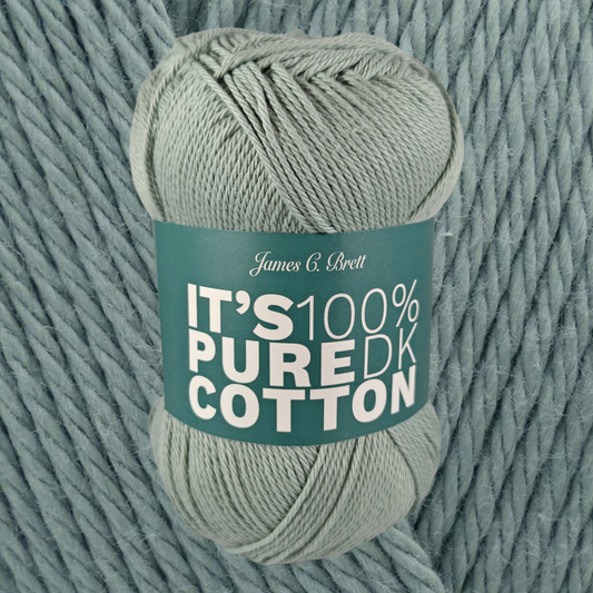 It's 100% Pure Cotton DK 100g - 6 Colours Available