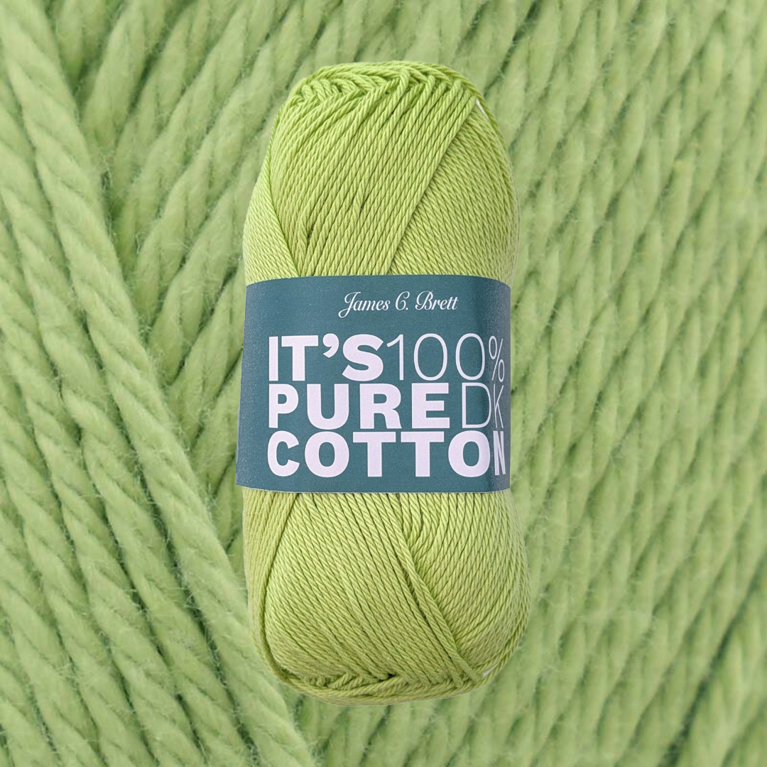It's 100% Pure Cotton DK 100g - 6 Colours Available