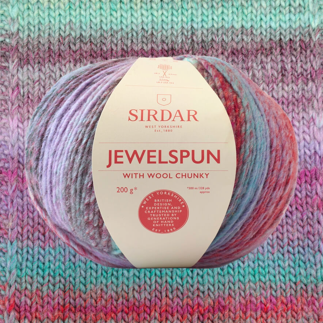 JEWELSPUN WITH WOOL CHUNKY 200g - More Colours Available