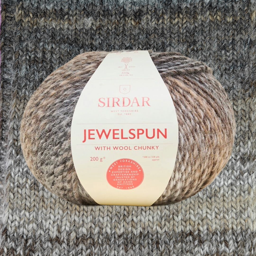 JEWELSPUN WITH WOOL CHUNKY 200g - More Colours Available