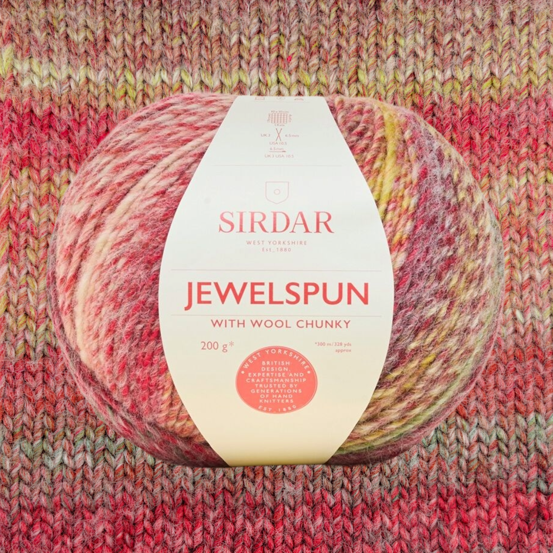 JEWELSPUN WITH WOOL CHUNKY 200g - More Colours Available