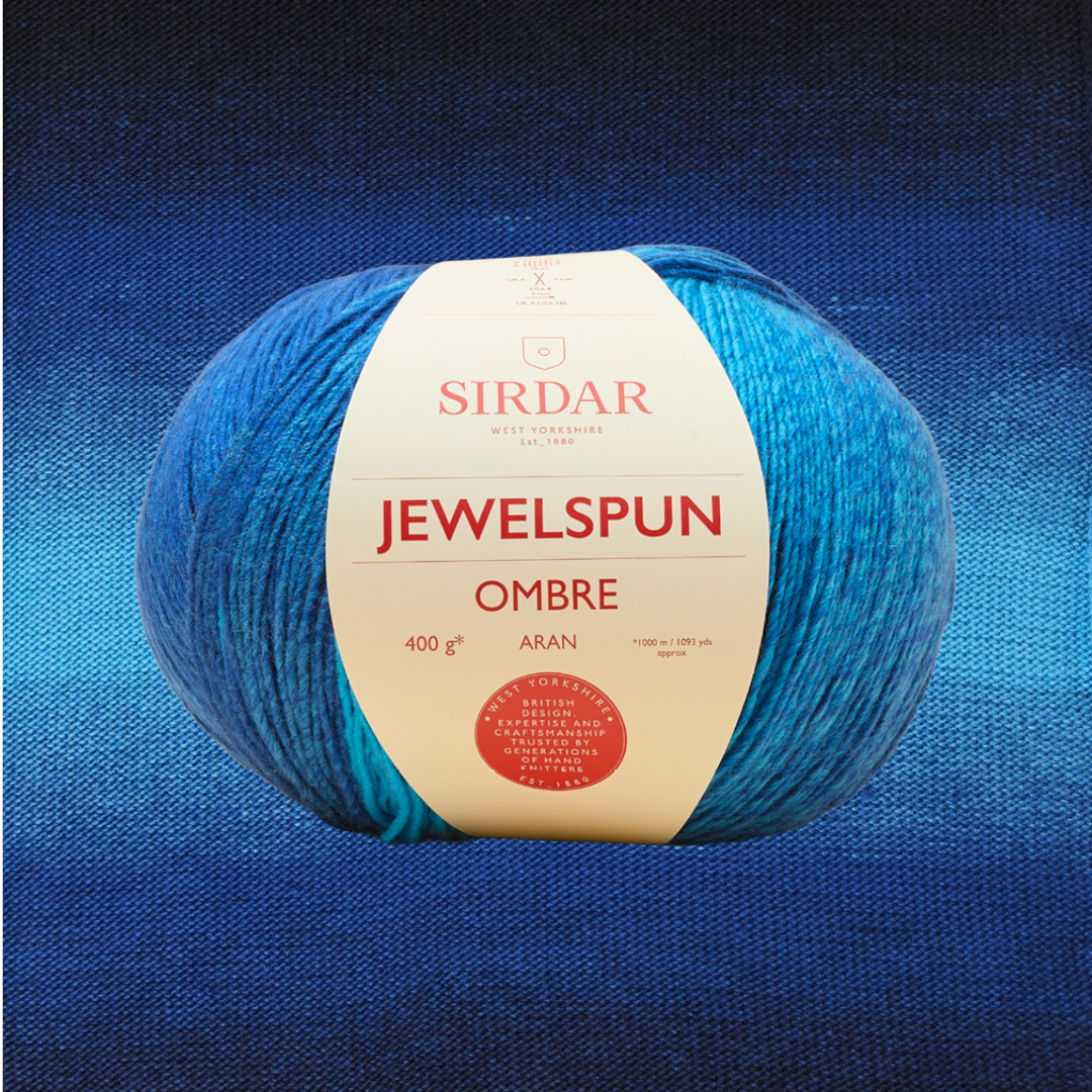 Jewelspun Ombre Aran 400g - 12 Colours Available