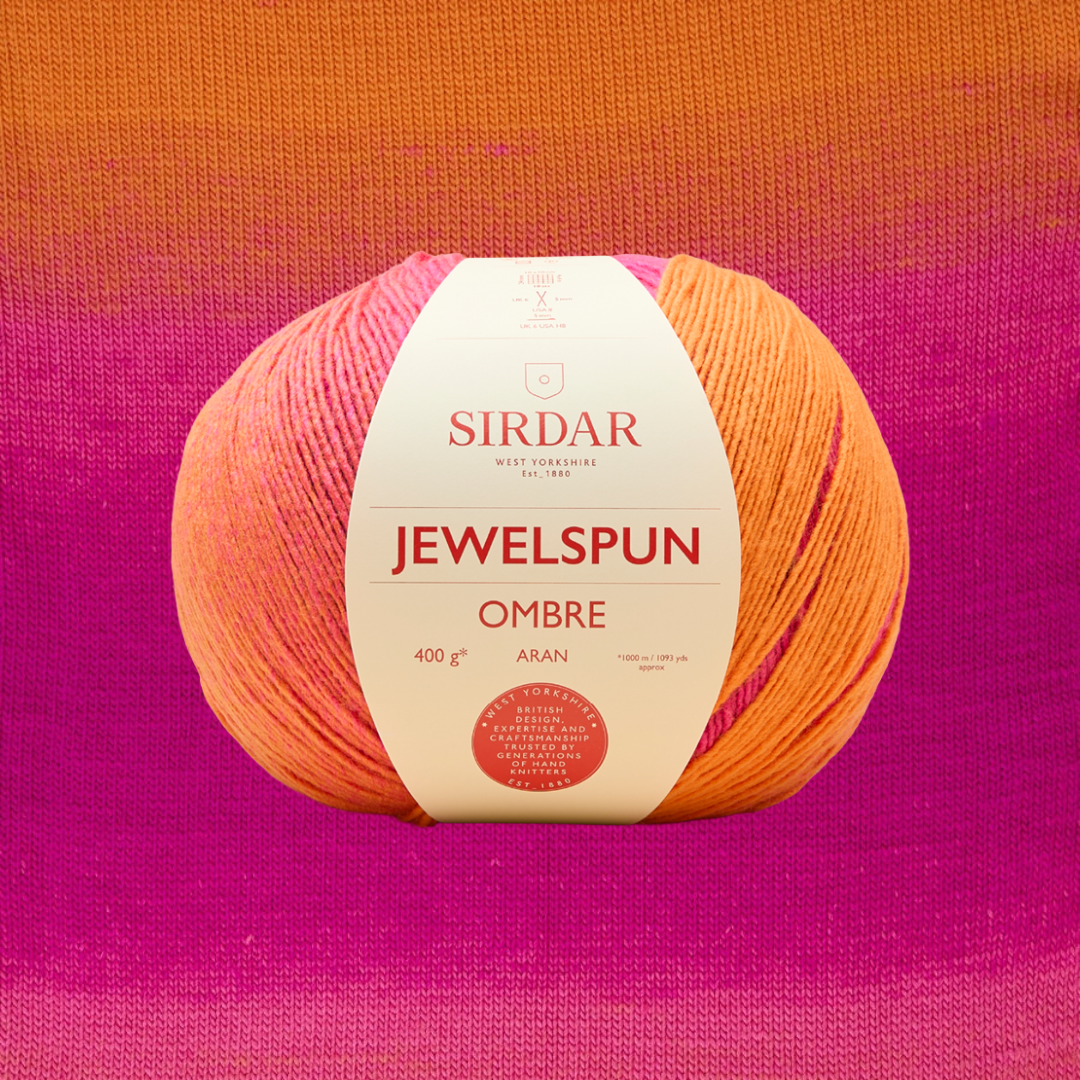 Jewelspun Ombre Aran 400g - 12 Colours Available