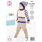 Knitting Pattern 5918 - Sweater, Hat & Cardigan in Cottonsoft DK