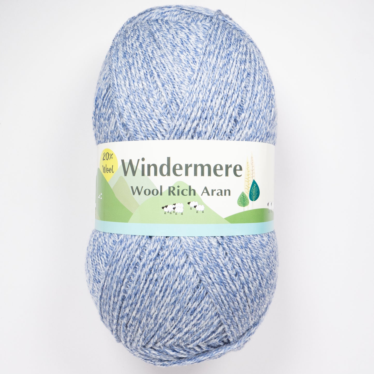 WINDERMERE ARAN MIX - 400g -  More Colours available