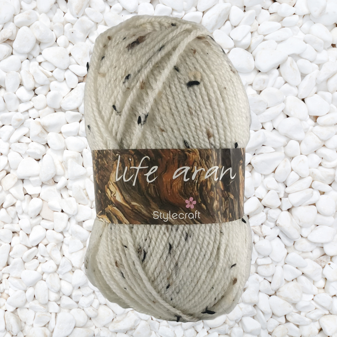 LIFE ARAN - 100g - More colours available