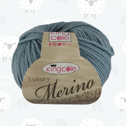 LUXURY MERINO DK 50g - More colours available