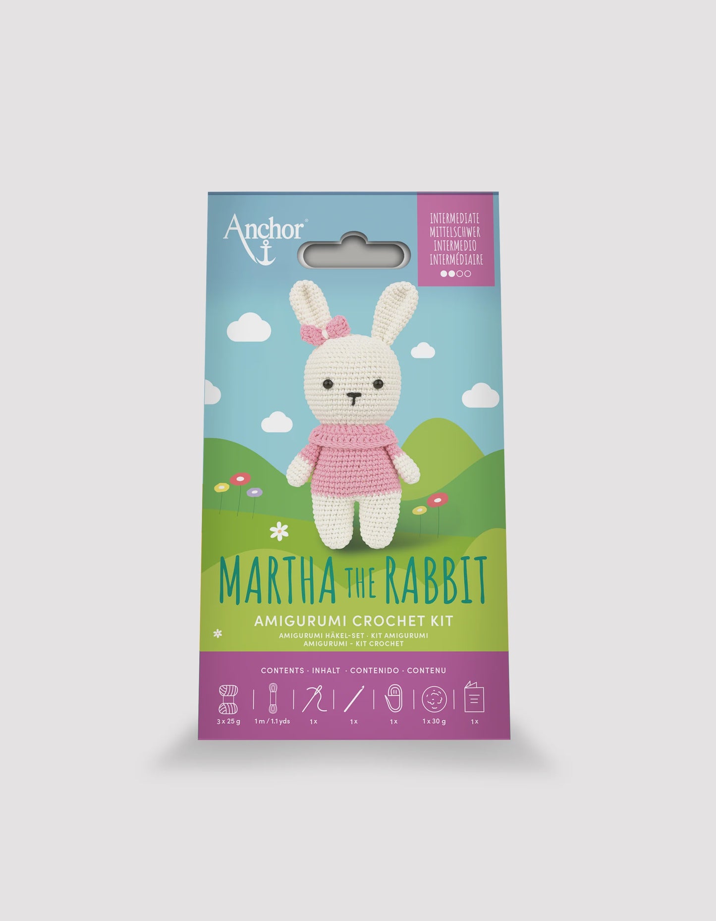 Amigurumi Crochet Kit - MARTHA THE RABBIT