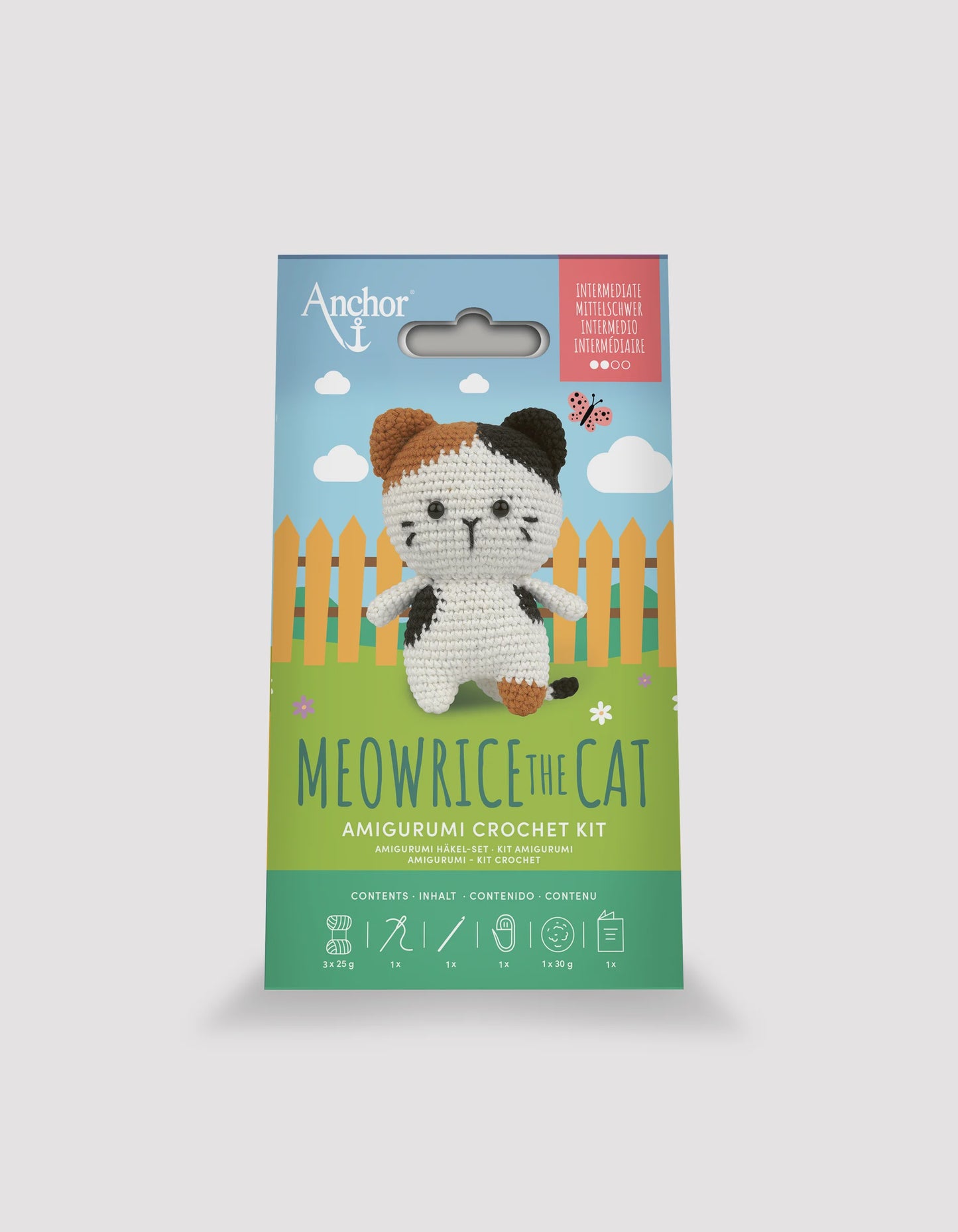 Amigurumi Crochet Kit - MEOWRICE THE CAT