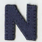 Alphabet - Individual Plain Letters - Iron on Motifs