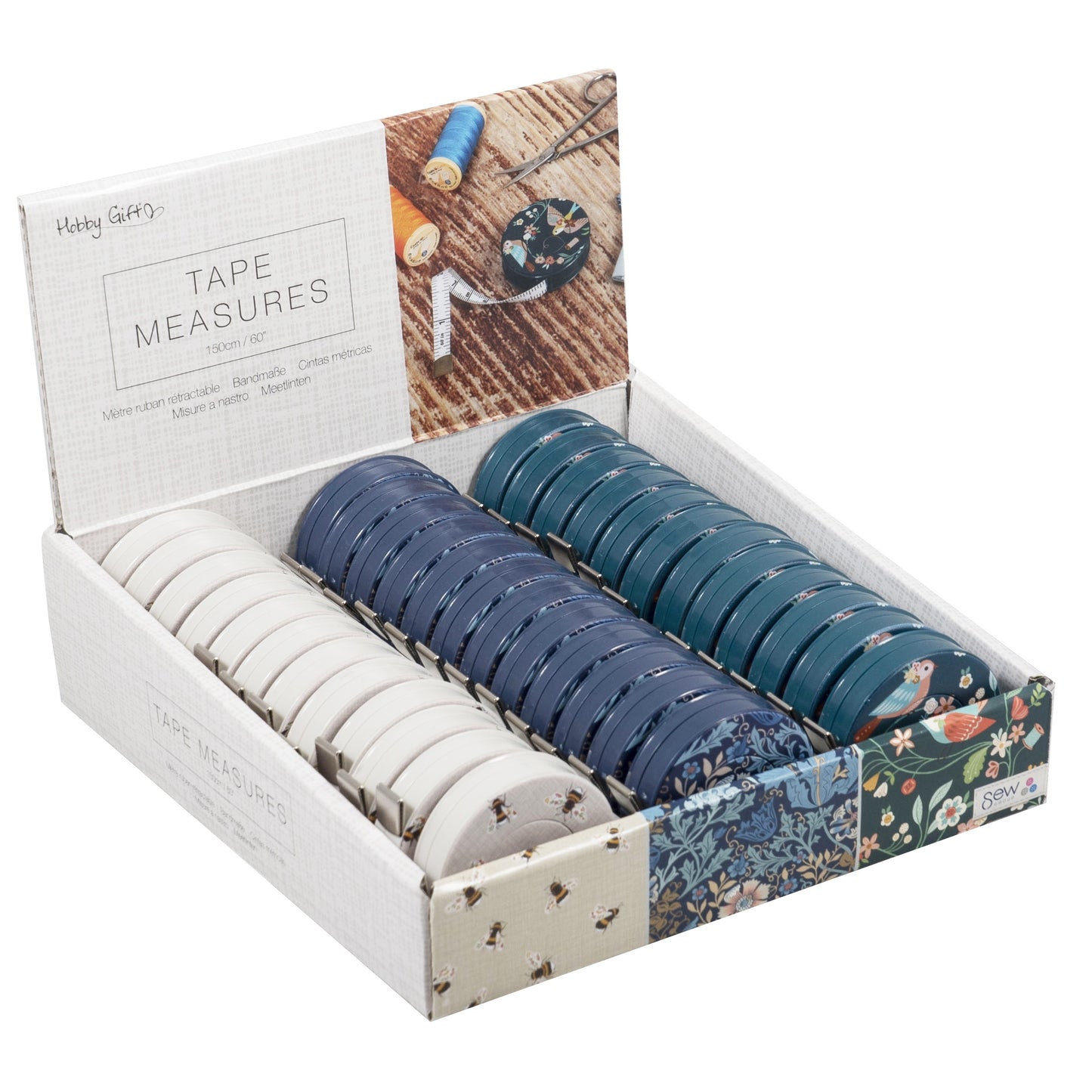 Retractable Tape Measure - 3 Designs