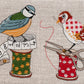 SEWING BOX - (M) - Birds On Bobbin