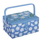 SEWING BOX - (M) - Denim Daisies