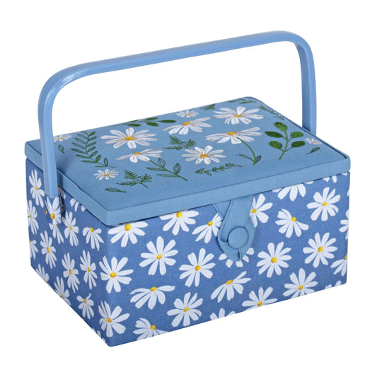 SEWING BOX - (M) - Denim Daisies