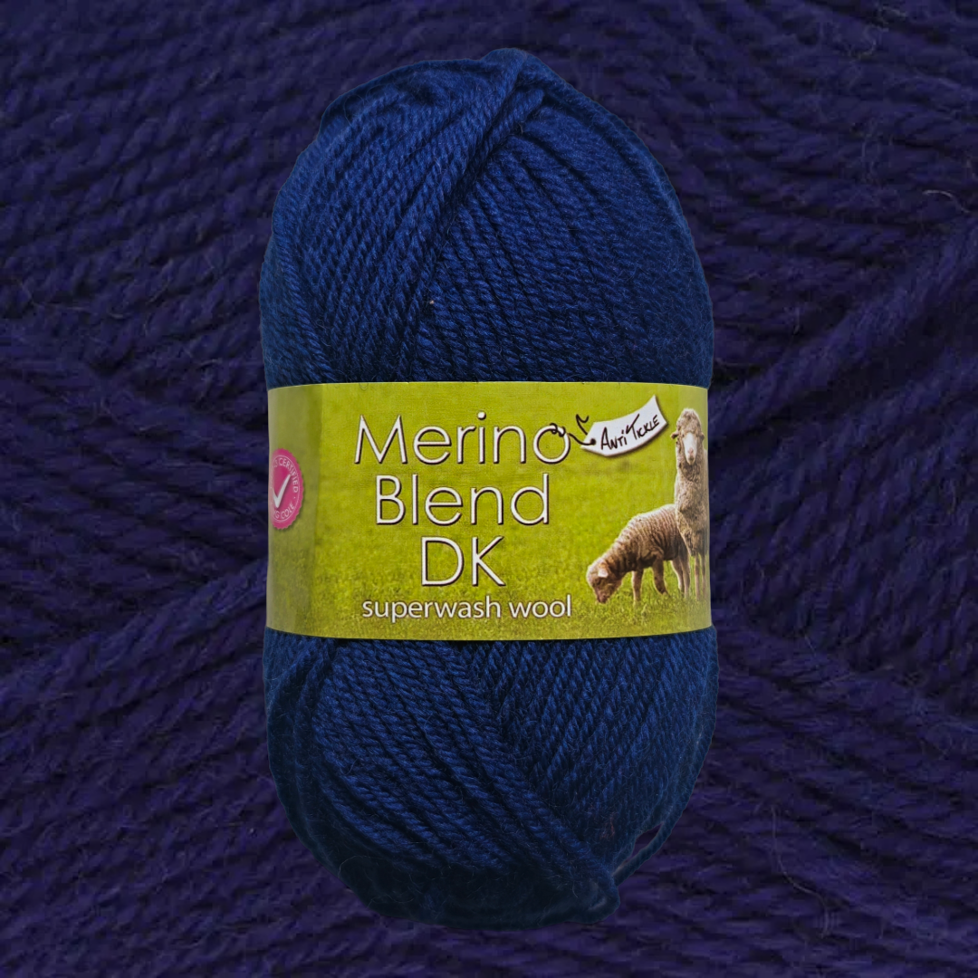 MERINO BLEND DK - 50g -100% Superwash Wool - More Colours Available