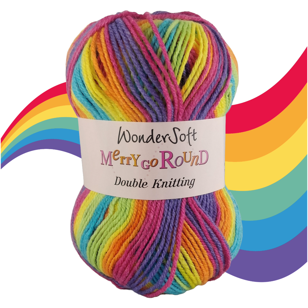 MERRY GO ROUND DK  -100g - More colours available