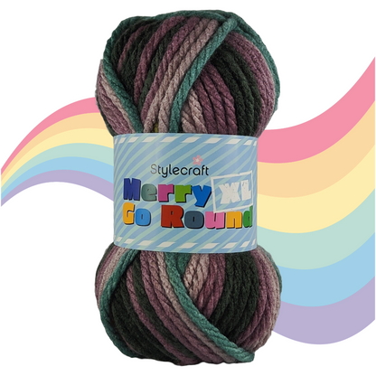 MERRY GO ROUND XL CHUNKY 100g - More colours available