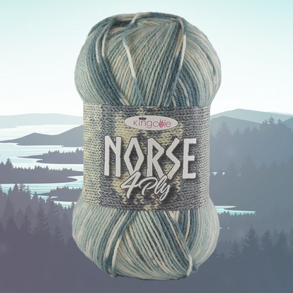 NORSE 4 PLY 100g - More colours Available