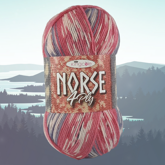 NORSE 4 PLY 100g - More colours Available