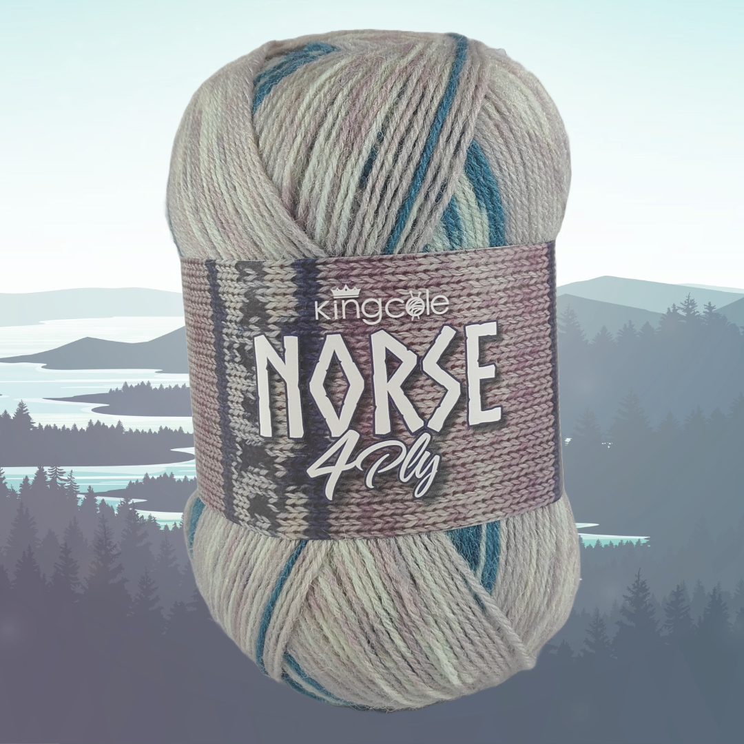 NORSE 4 PLY 100g - More colours Available