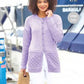 Knitting Pattern 5748 - Jacket & Waistcoat in King Cole DK