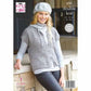 Knitting Pattern 5797 - Cardigan & Waistcoat in Homespun DK