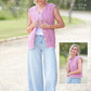 Knitting Pattern 6412 - Cardigan, Waistcoat & Tank Top in Dalesway Chunky