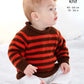 Knitting Pattern 6528 - Sweater & Cardigan Knitted with Cherished DK