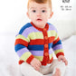Knitting Pattern 6529 -  Cardigans Knitted with Cherished DK