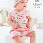 Knitting Pattern 6535 - Baby Set in Dot Dot Dash DK