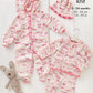 Knitting Pattern 6535 - Baby Set in Dot Dot Dash DK