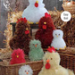 Knitting Pattern 9064 - Hens & Chicks in Tinsel Chunky