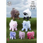 Knitting Pattern 9080 - Sheep in Tinsel Chunky & DK