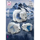 Knitting Pattern 9094 - Polar Bears in Tufty Super Chunky & DK
