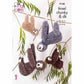 Knitting Pattern 9138 - Sloths in Tinsel Chunky & DK