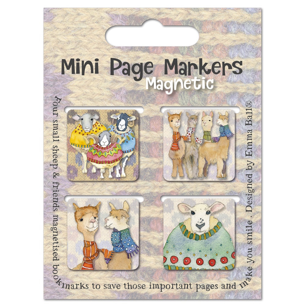 SHEEP IN SWEATERS - Magnetic Page Markers