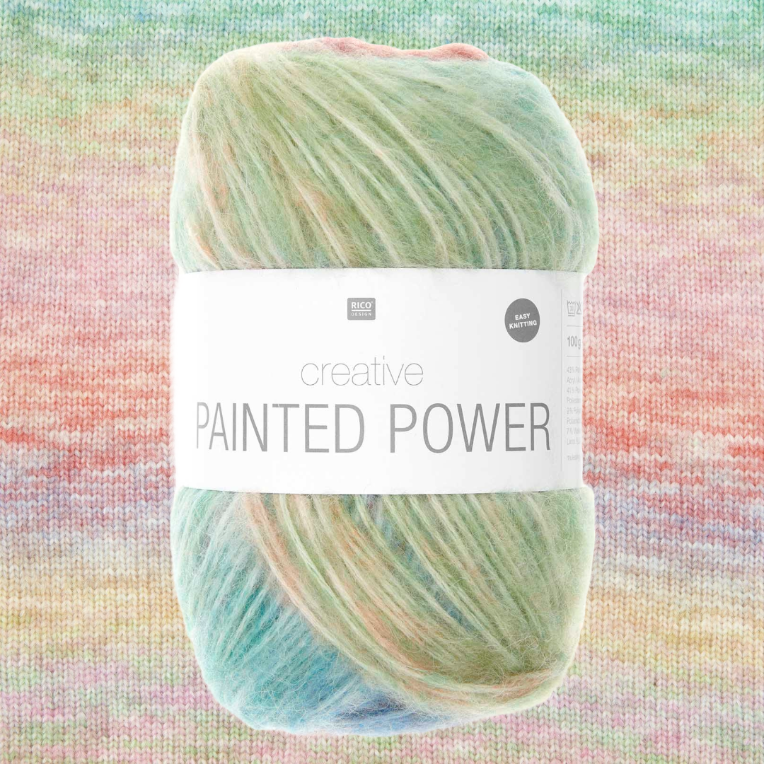 CREATIVE PAINTED POWER ARAN 100g - More Colours Available